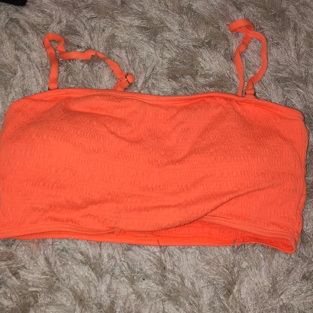 Bandeau bathing suit top